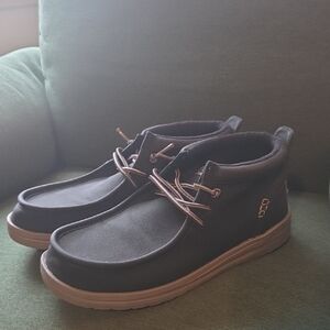 Hey Dude Black Chukka Boots